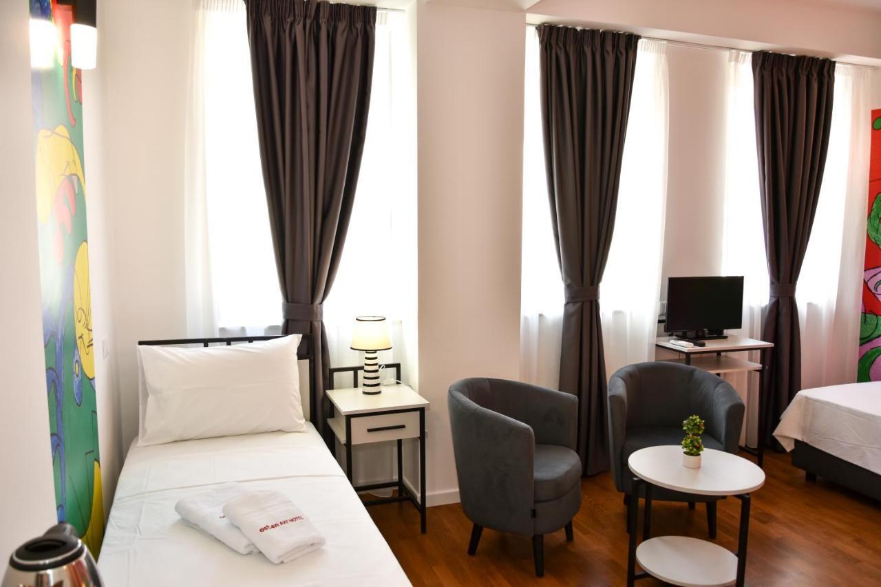 Osten Art Hotel Skopje Exterior foto