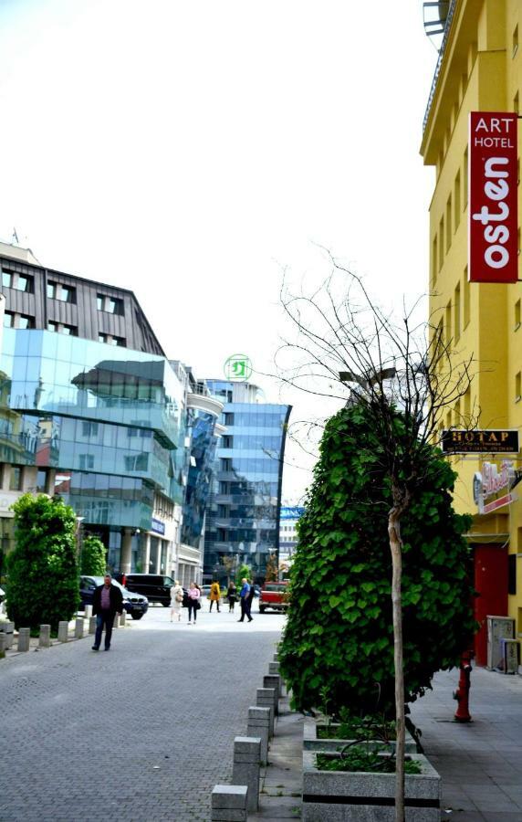 Osten Art Hotel Skopje Exterior foto