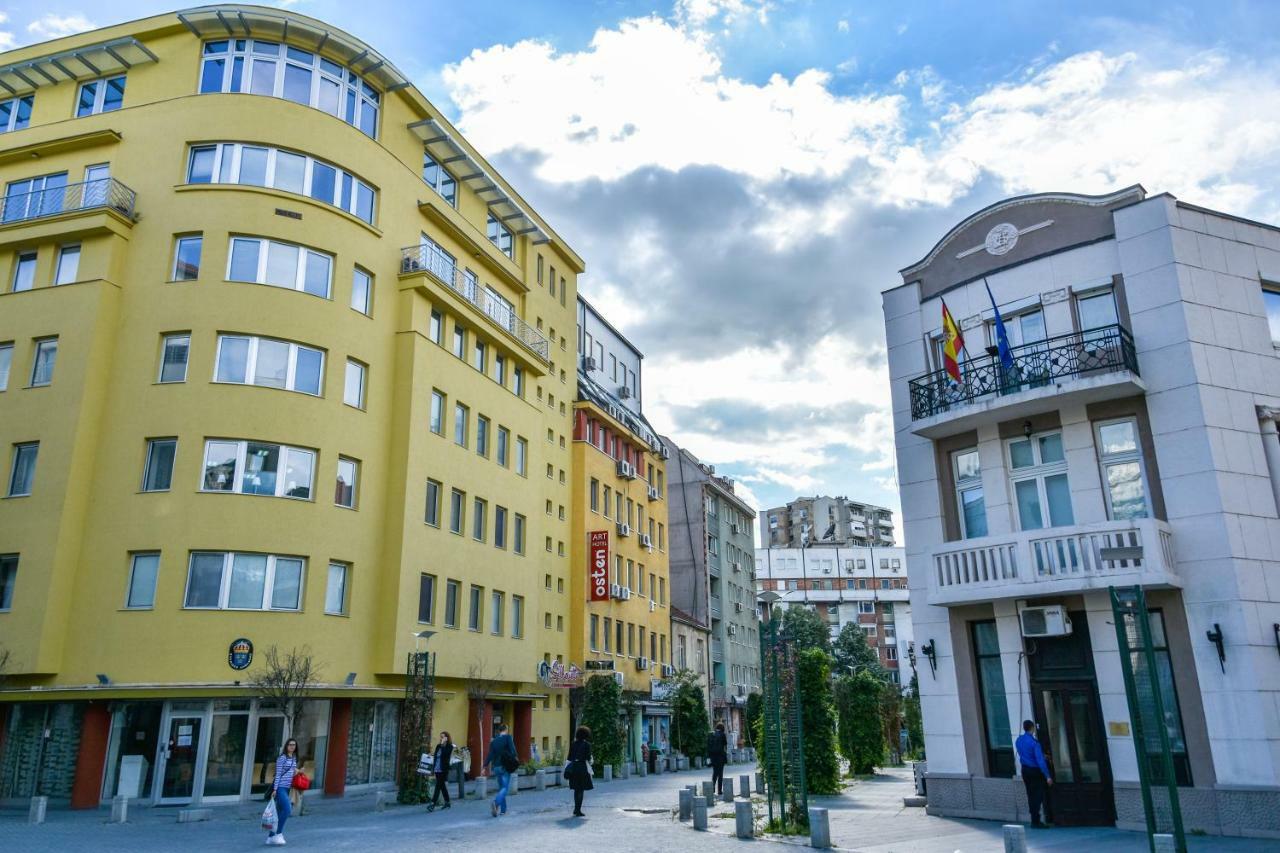 Osten Art Hotel Skopje Exterior foto